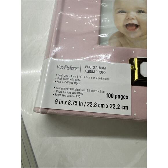Pink Polka Dot 2-Up Photo Album by Recollections™ - Picture 4 of 4
